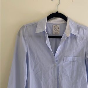 Boyfriend collared shirt